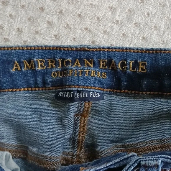 American Eagle distressed next level Stretch Jeans size 30 - Picture 4 of 16